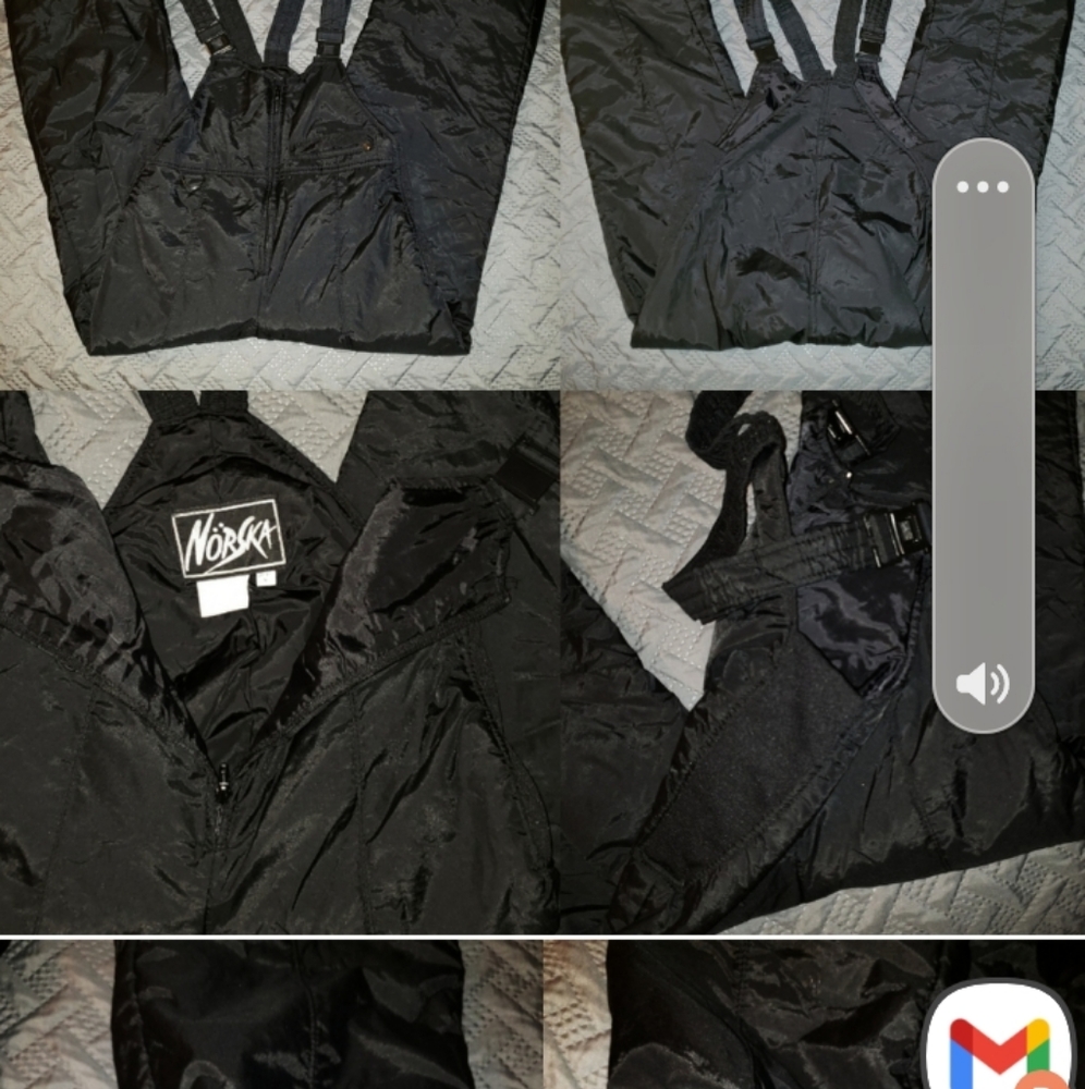 Large men's snow coveralls